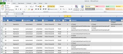 Endata Migration Template Excel