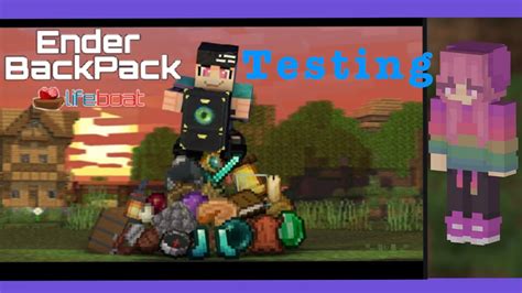 Ender Backpack Lifeboat