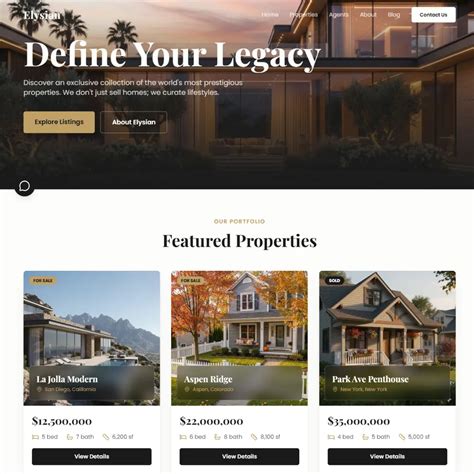 Endeveloper Website Template