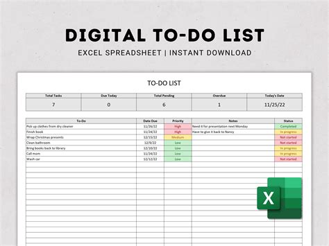 Endigital To Do List Template