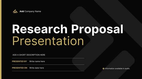 Endissertation Presentation Template