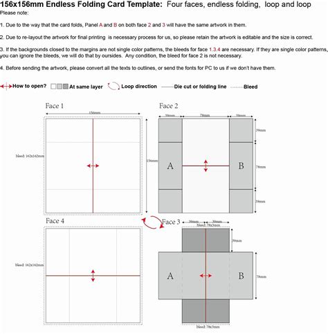 Endless Card Template