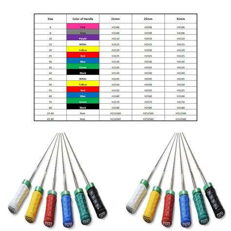 Endo File Size 30 Color