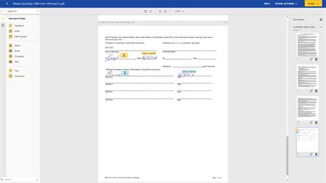 Endocusign Template Not Saving Fields