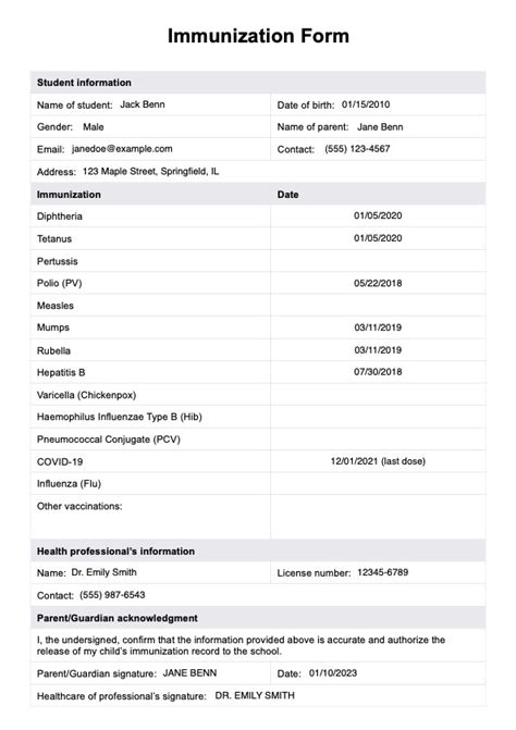 Endog Vaccination Template