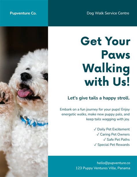 Endog Walker Flyer Template Free