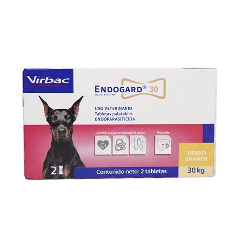 Endogard Vermífugo Cães até 30kg com 6 Comprimidos Agro Rami Pet