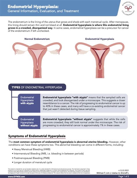 endometrial hyperplasia mayo clinic