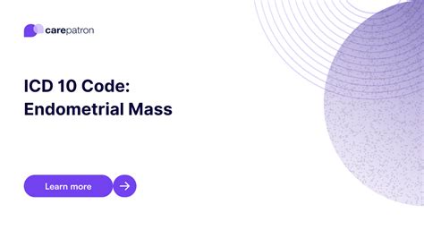 endometrial mass icd 10 code