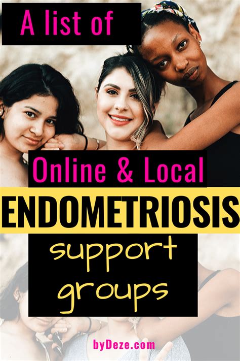 endometriosis support groups and resources