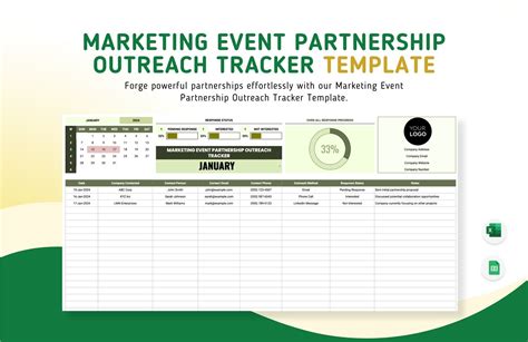 Endonation Tracker Excel Template