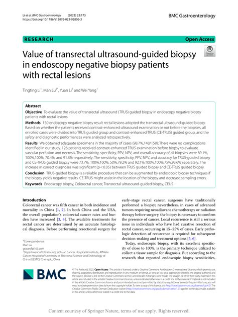 Endoscopy Biopsy Negative