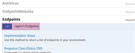 Endpoints End Walkthrough