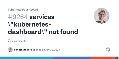 Endpoints Kubernetes-Dashboard Not Found