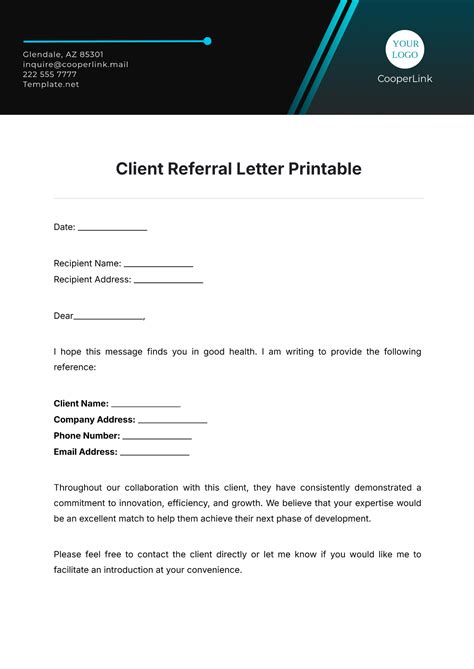 Endr Referral Template