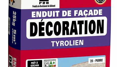 Enduit de façade monocouche haute performance PRB, ton