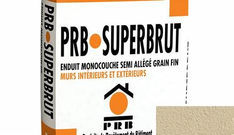 Enduit Monocouche Prb Superbrut Auvergne Sac 20 Kg