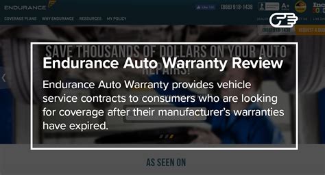 endurance car warranty bbb reviews