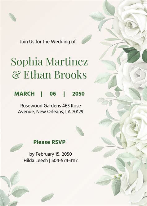 Eneaster Invitation Template Free