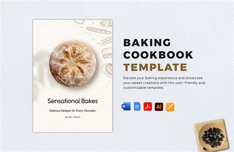 Eneditable Cookbook Template