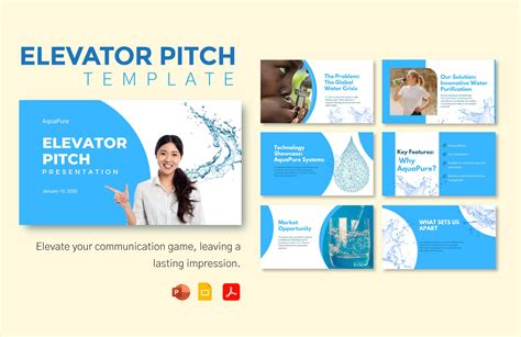 Enelevator Pitch Presentation Template