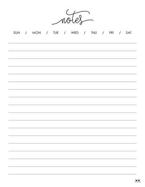 Enelf Notes Template