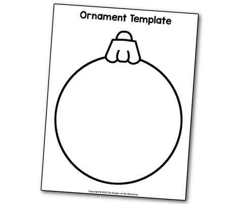 Enelf Ornament Template