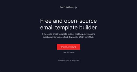 Enemail Template Builder Open Source