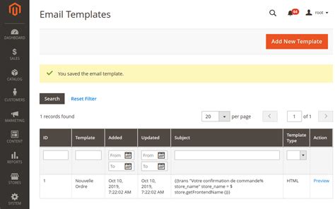 Enemail Template Magento 2