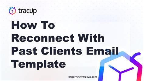 Enemail Template To Reconnect With Client
