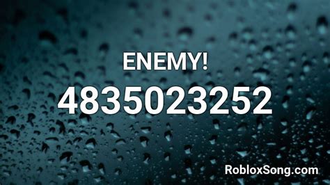 enemy roblox id