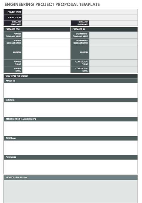 Enengineering Proposal Template