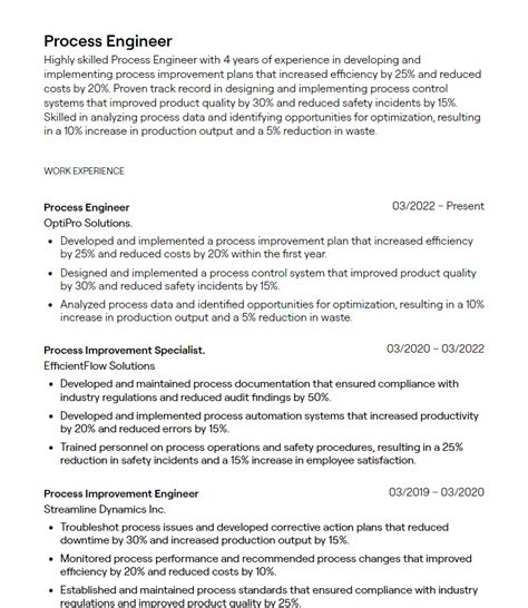 Enengineering Resume Template
