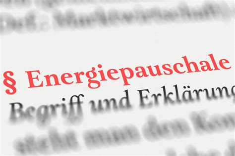 Energiepauschale Beantragen Formular: A Guide To Energy Allowance Application In Germany