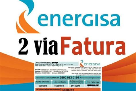 energisa fatura segunda via