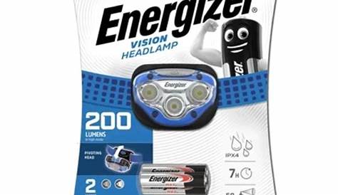 Energizer 200 Lumens Vision HD Headlight Torch Bunnings