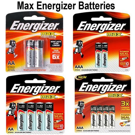 Energizer Aaa Battery Specifications