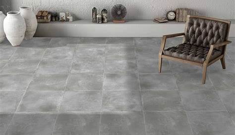 Energy Light Grey XL Concrete Effect Floor Tile £19.98/m² Light