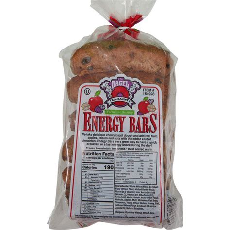 Energy Bars Bread Costco