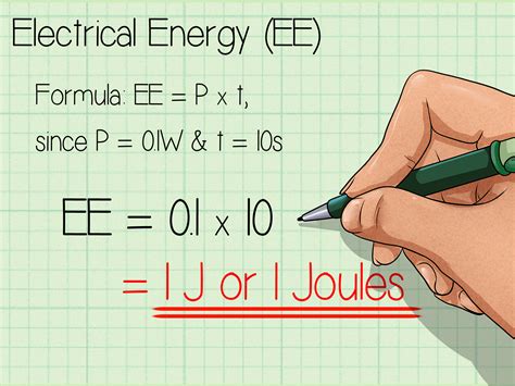 formule joules calculer l’énergie en joule Sydneycrst