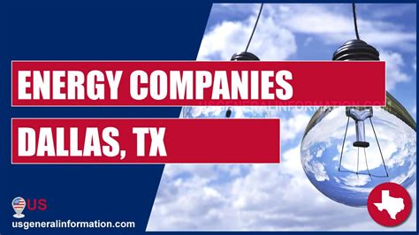 energy companies in dallas tx