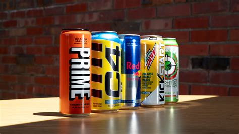 Energy Drink Lists