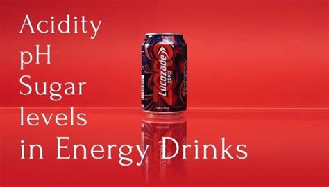 Energy Drinks Acidity