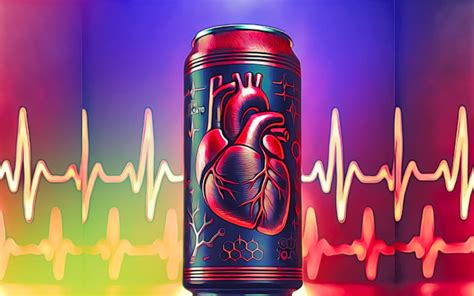 Energy Drinks Heart Explode