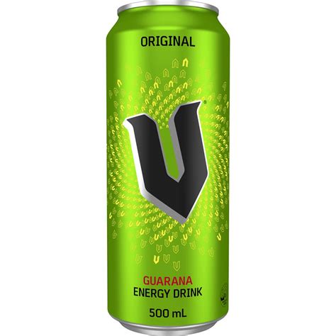 energy drinks in a can