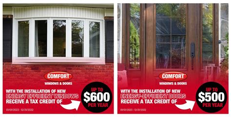 energy efficient windows and doors tax credit