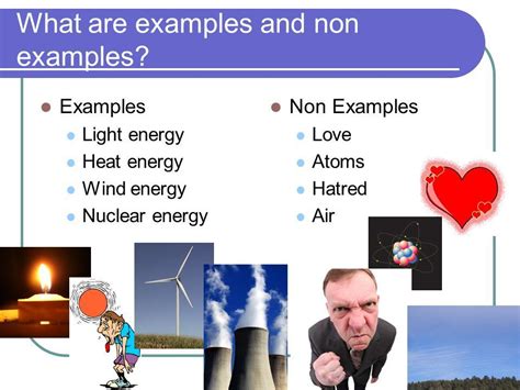 energy non examples