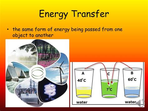 energy transfer definition