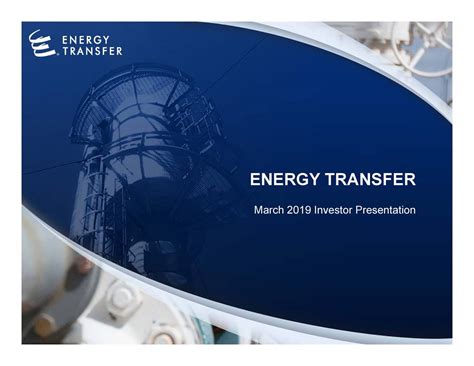 energy transfer investor presentation