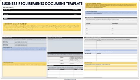 Enerp Requirements Template Excel